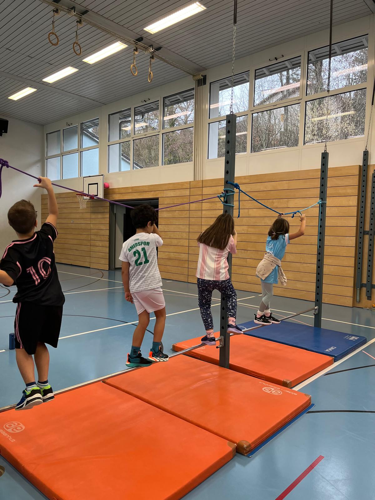 Balancieren im Sportunterricht