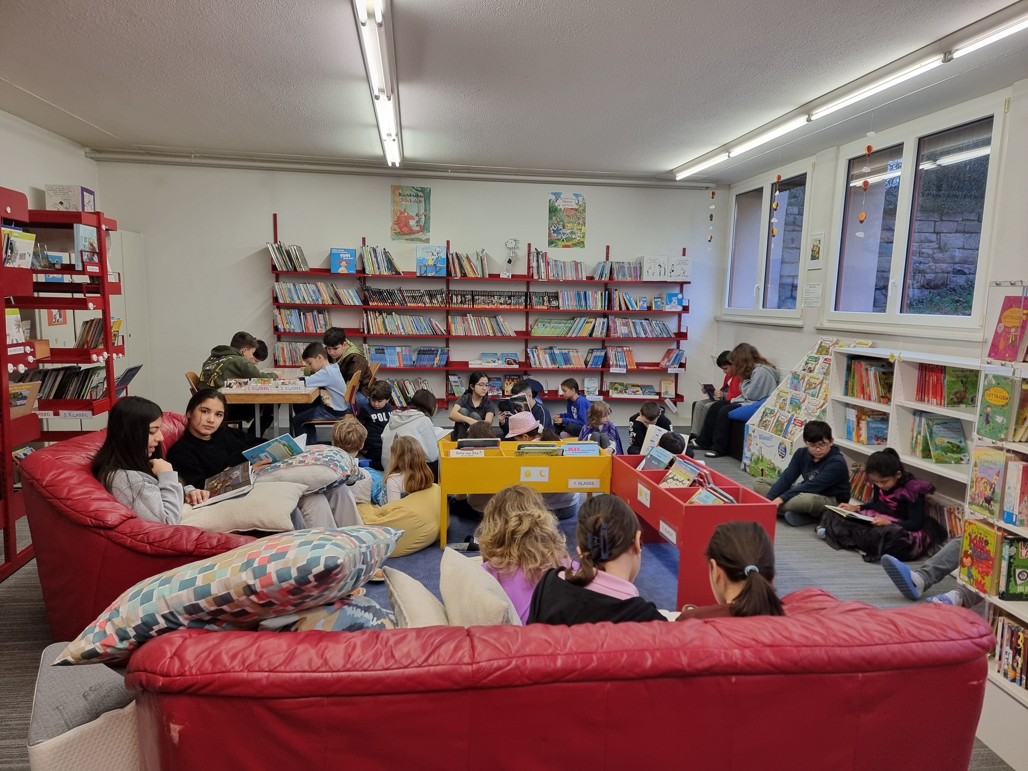 Klassenübergreifendes Lesen