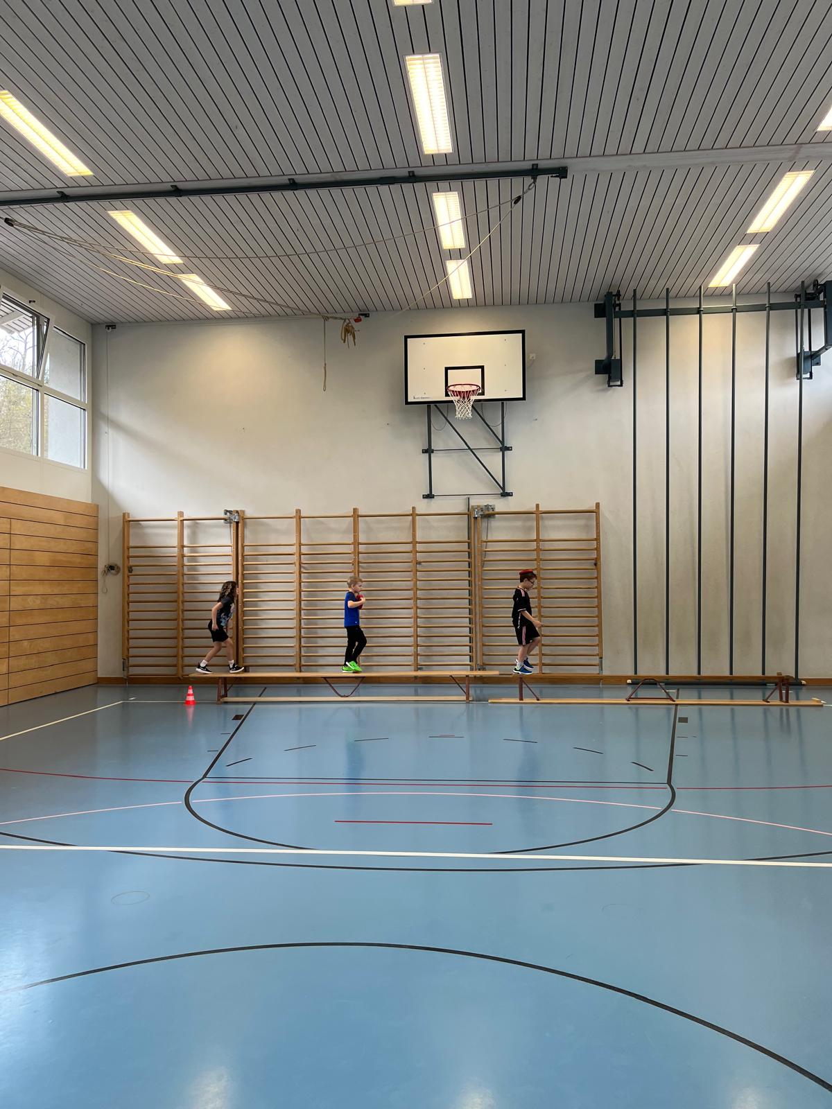 Balancieren im Sportunterricht