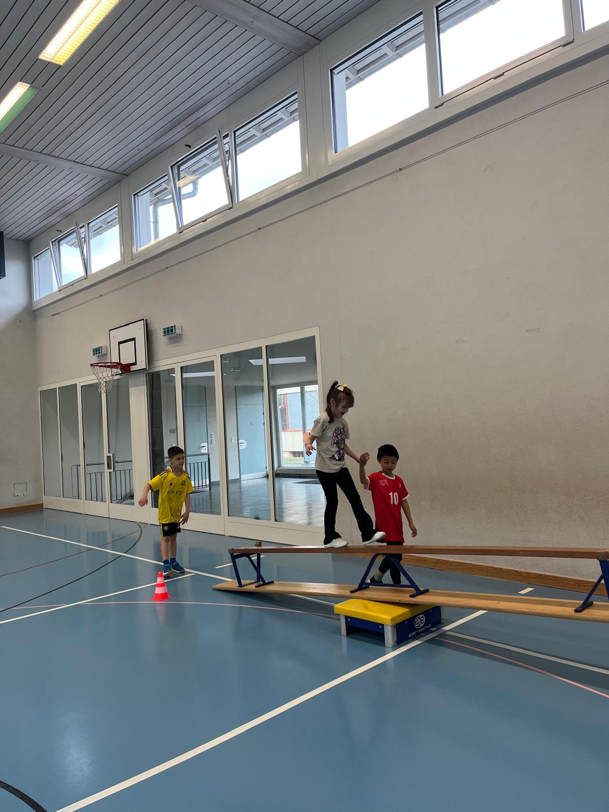 Balancieren im Sportunterricht