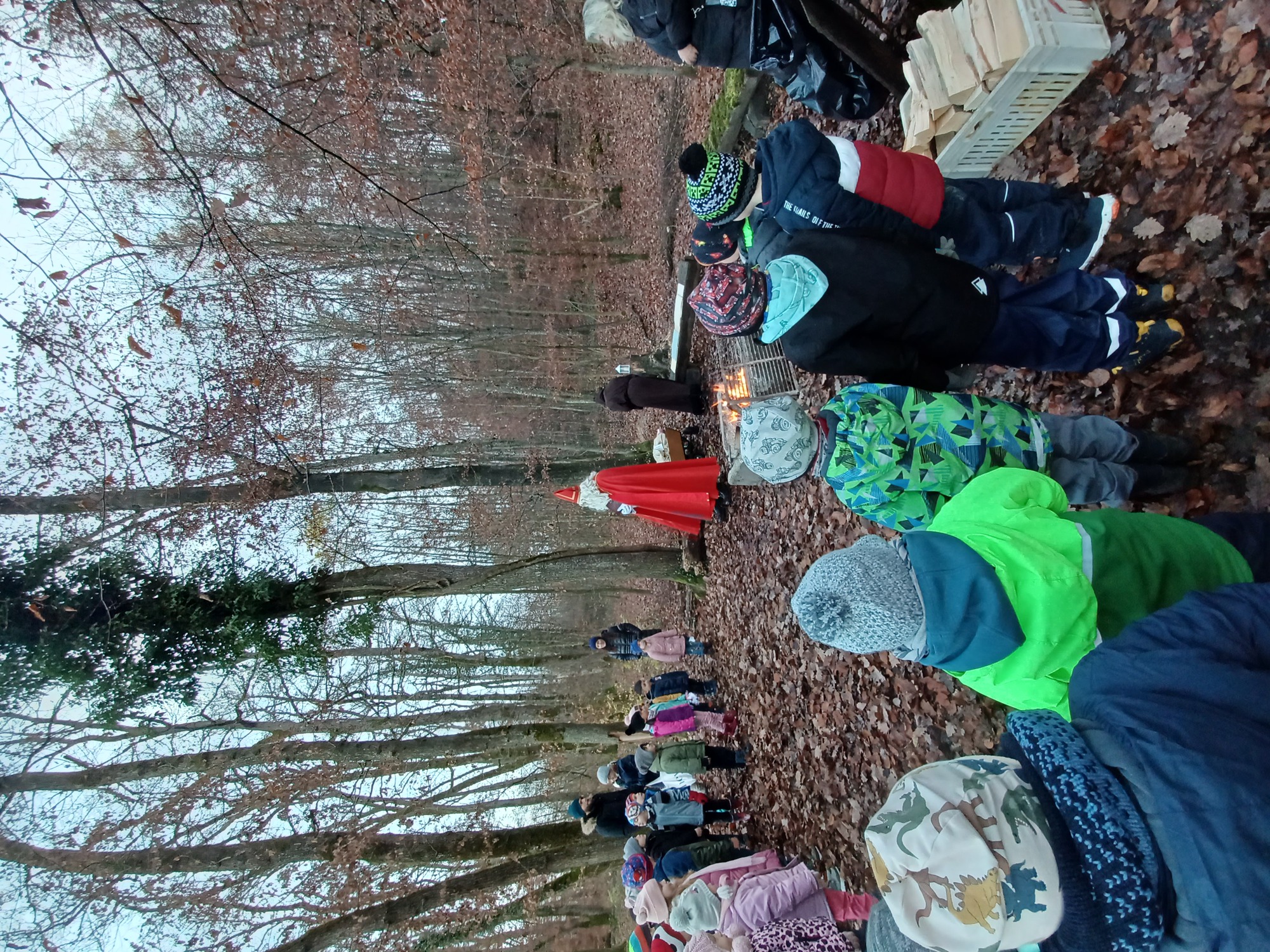 Samichlausbesuch im Kindergarten