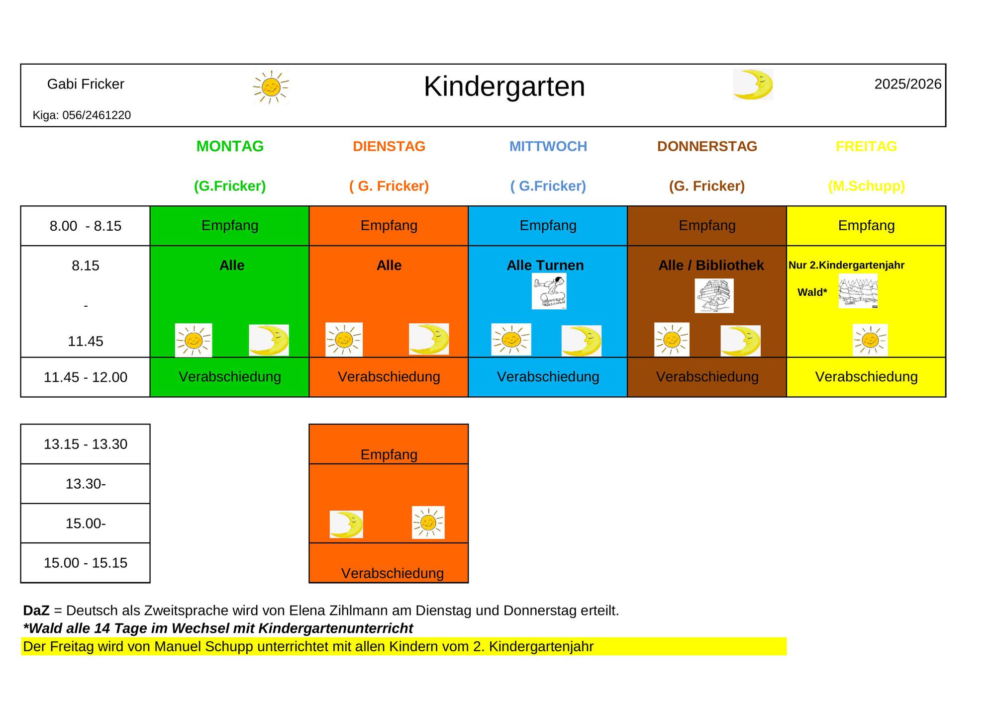 Kindergarten 2